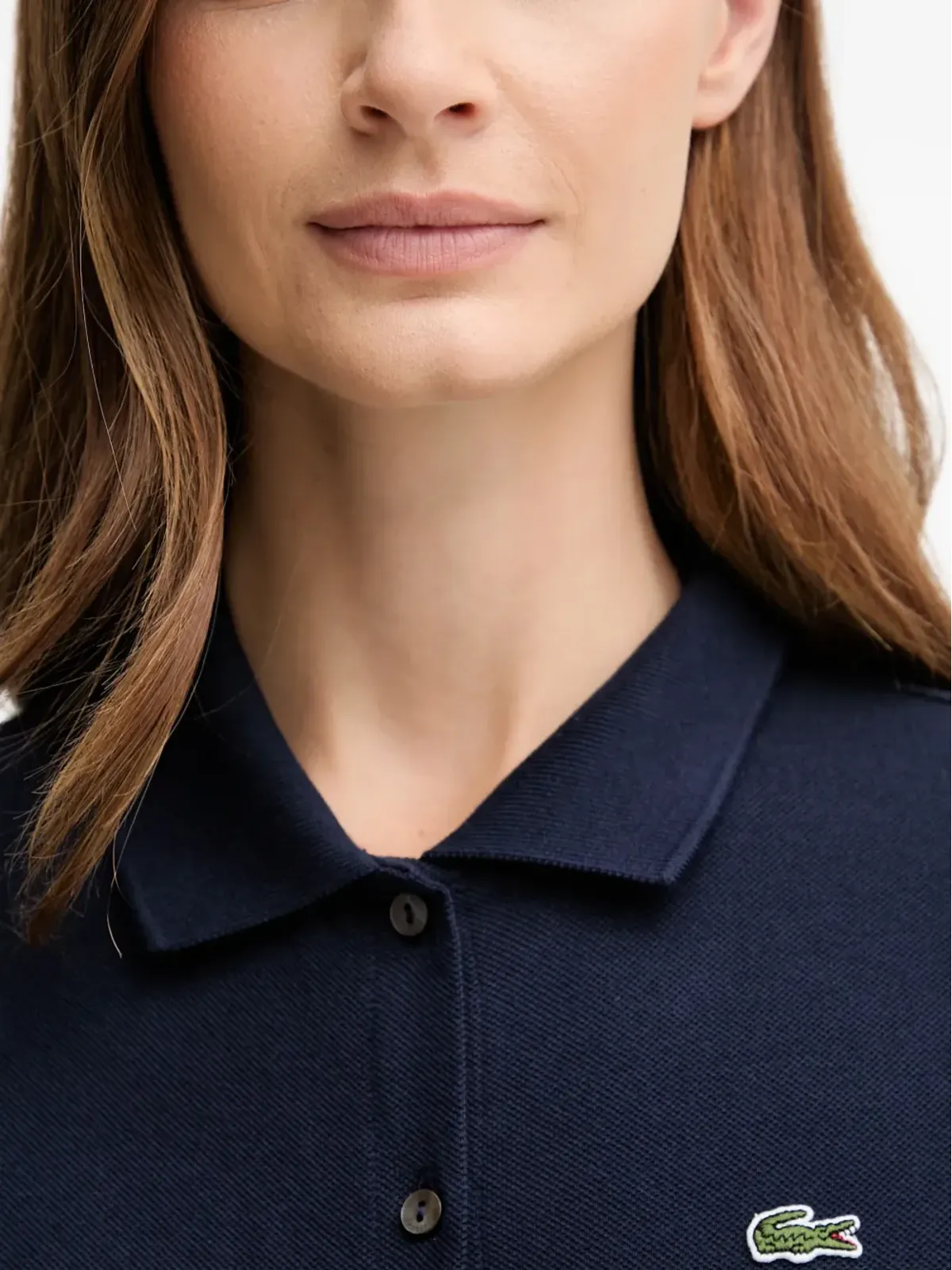 Lacoste ボタンベルト付きミディドレス - 画像4