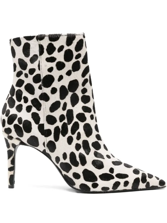 Schutz Schutz ダルメシアン柄アンクルブーツの商品画像