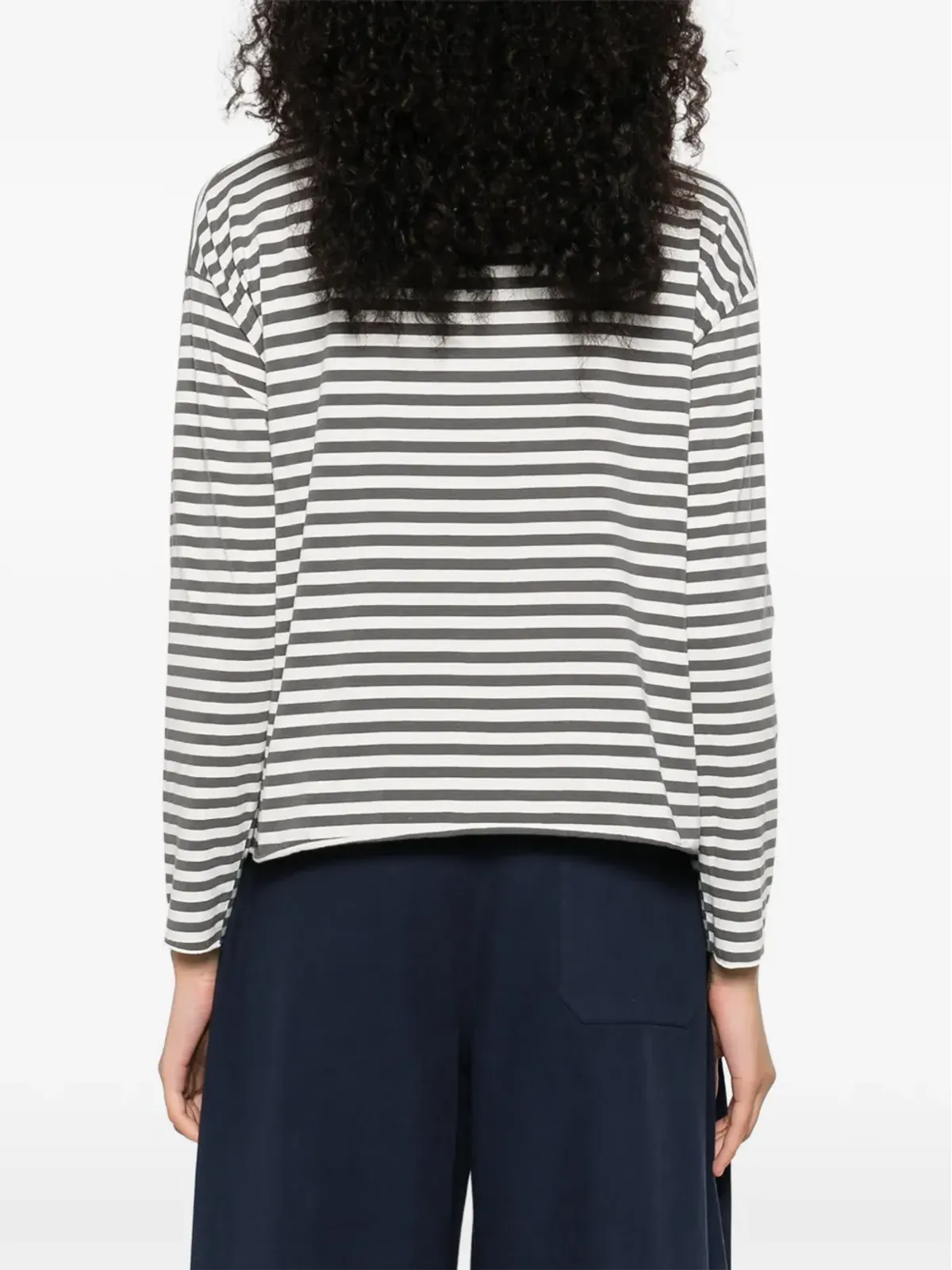 Labo Art Lola striped long-sleeve top - White - 画像4
