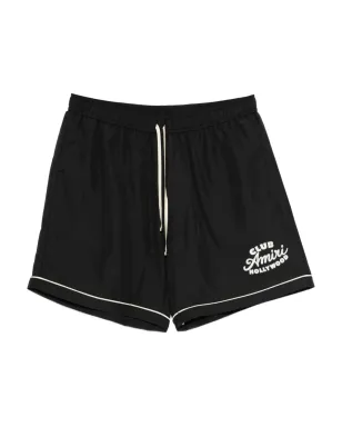 AMIRI ロゴプリントショーツ ブラック - サムネイル1