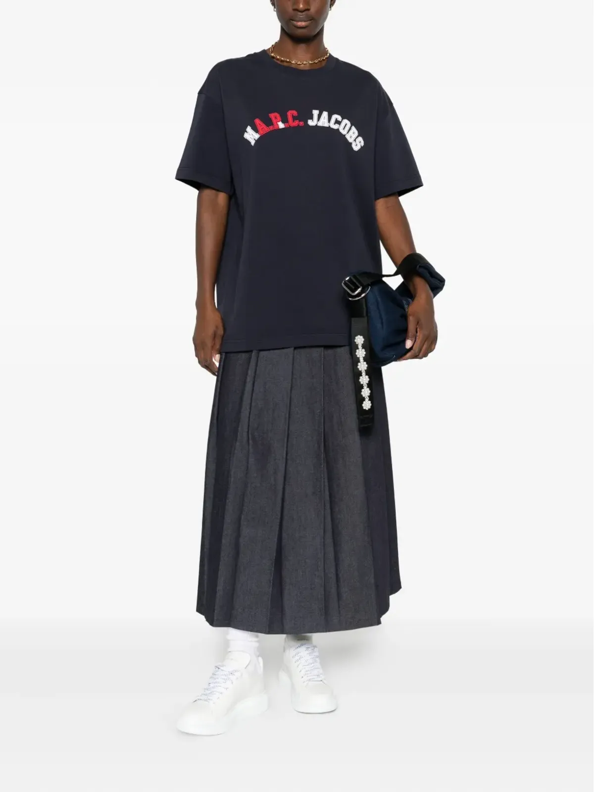 A.P.C. x Marc Jacobs ロゴアップリケTシャツ - 画像3