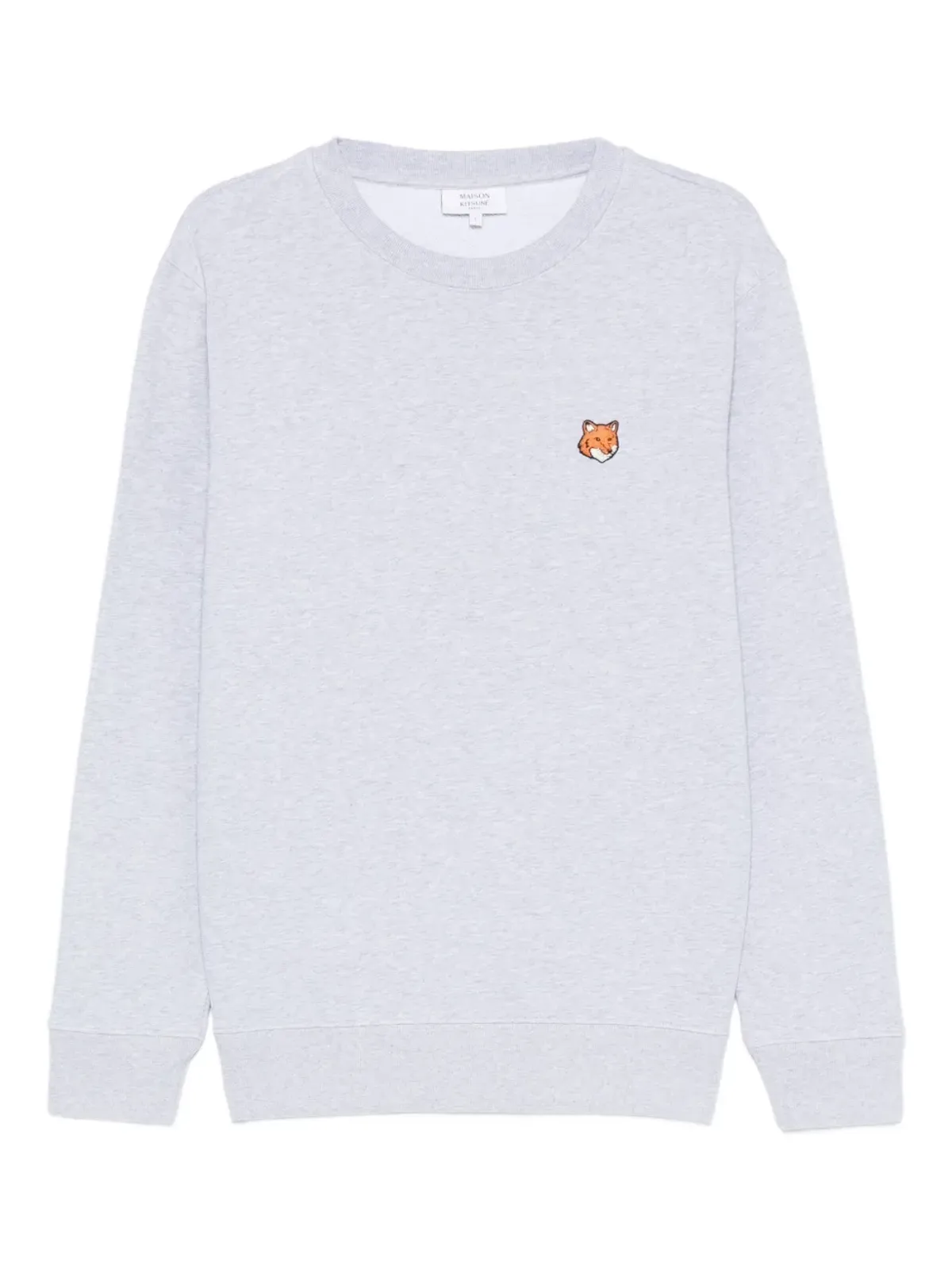 Maison Kitsuné フォックスモチーフ クルーネック スウェットシャツ - 画像1