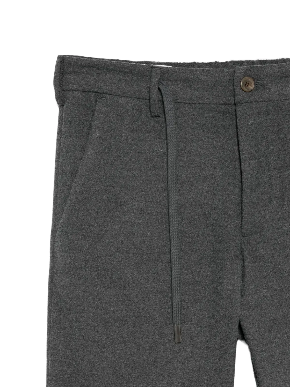 Myths drawstring-waist pants - Grey - 画像3