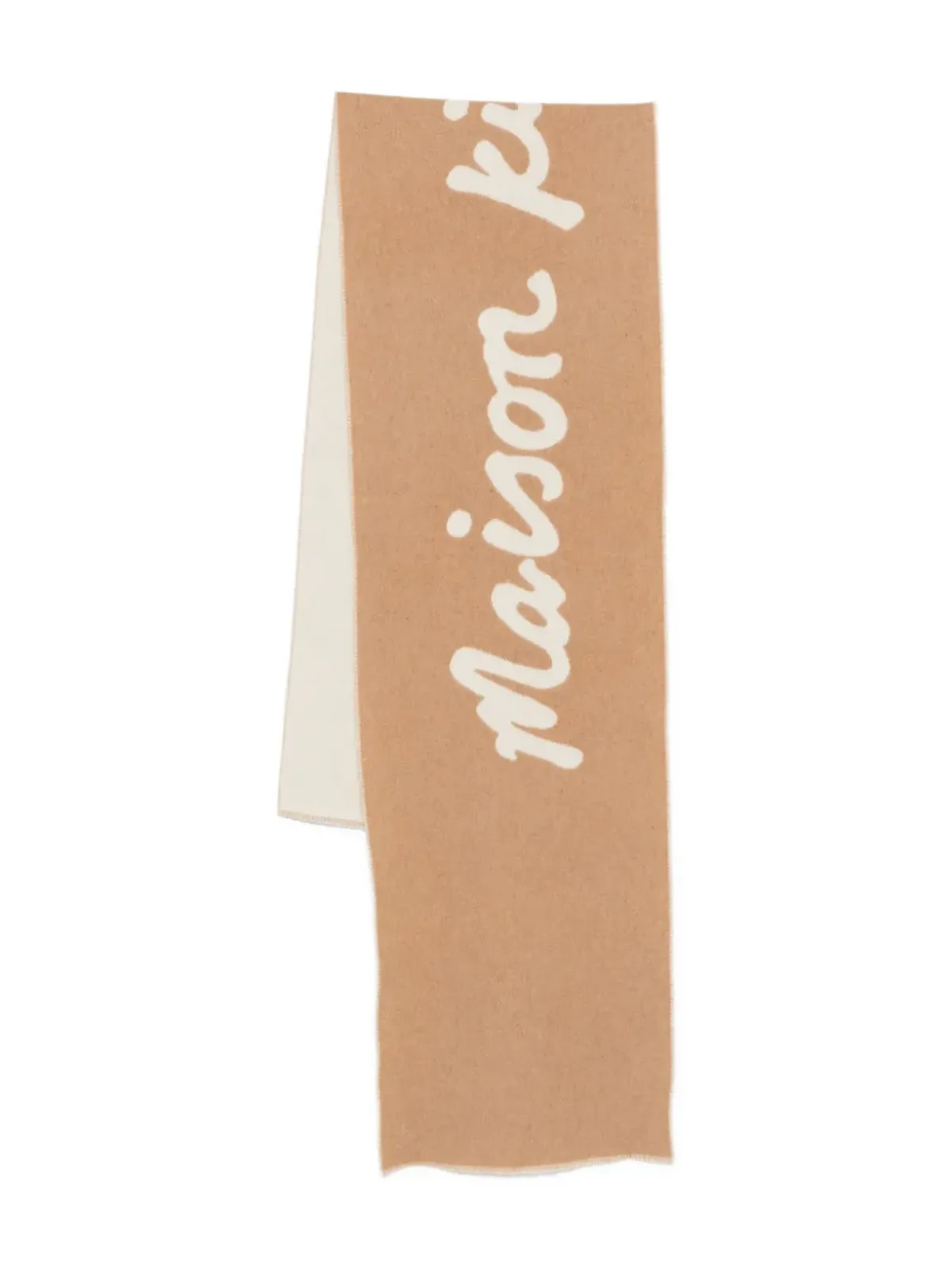 Maison Kitsuné ロゴジャカードスカーフ - 画像1