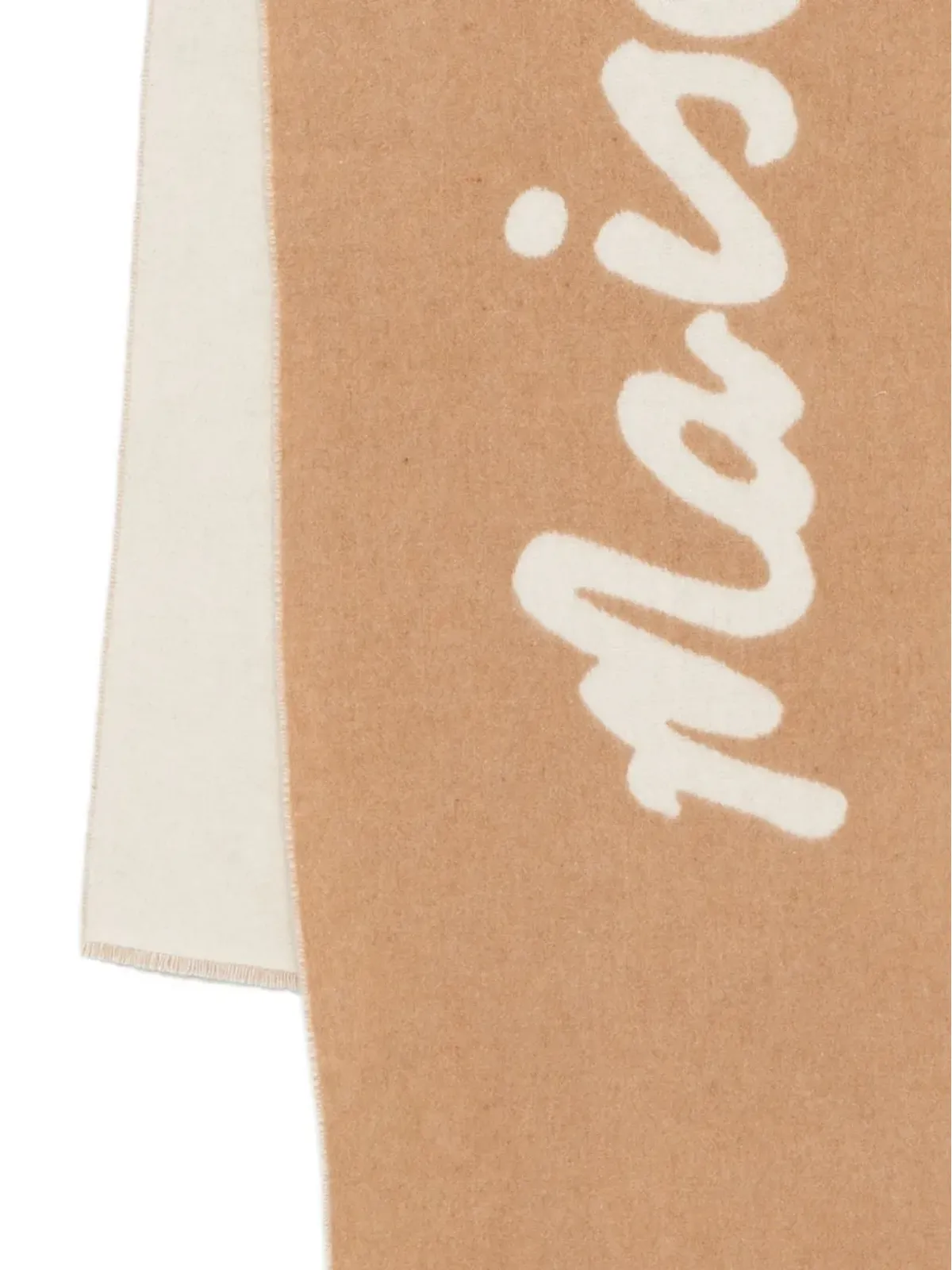 Maison Kitsuné ロゴジャカードスカーフ - 画像2