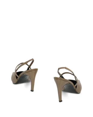 TOTEME リザードエフェクト・ストラップ付きヒールパンプス - サムネイル3