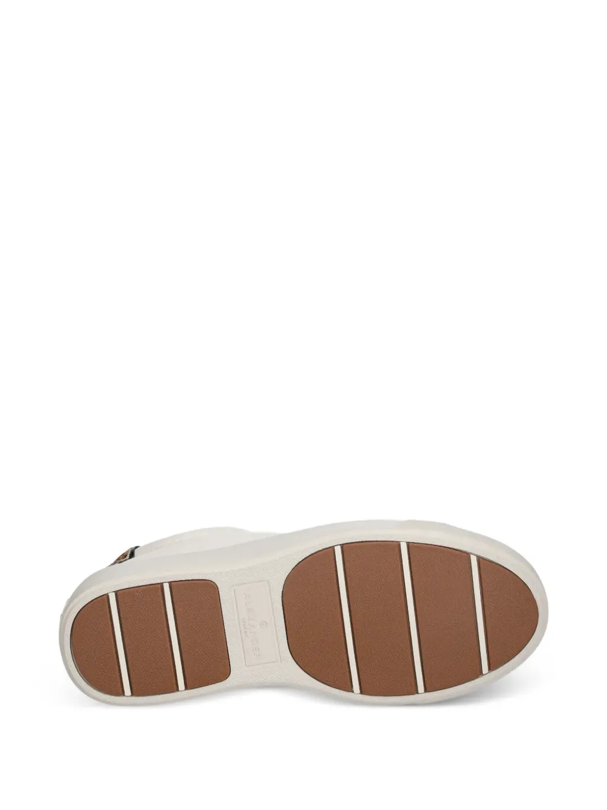 Alexander Smith London leopard-panel sneakers - Neutrals - 画像5