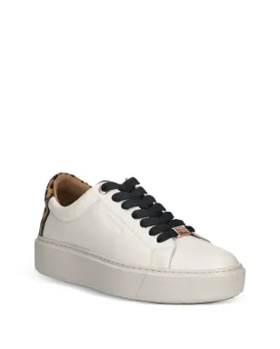 Alexander Smith London leopard-panel sneakers - Neutrals - サムネイル2