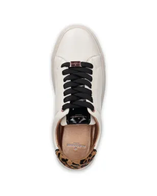 Alexander Smith London leopard-panel sneakers - Neutrals - サムネイル4