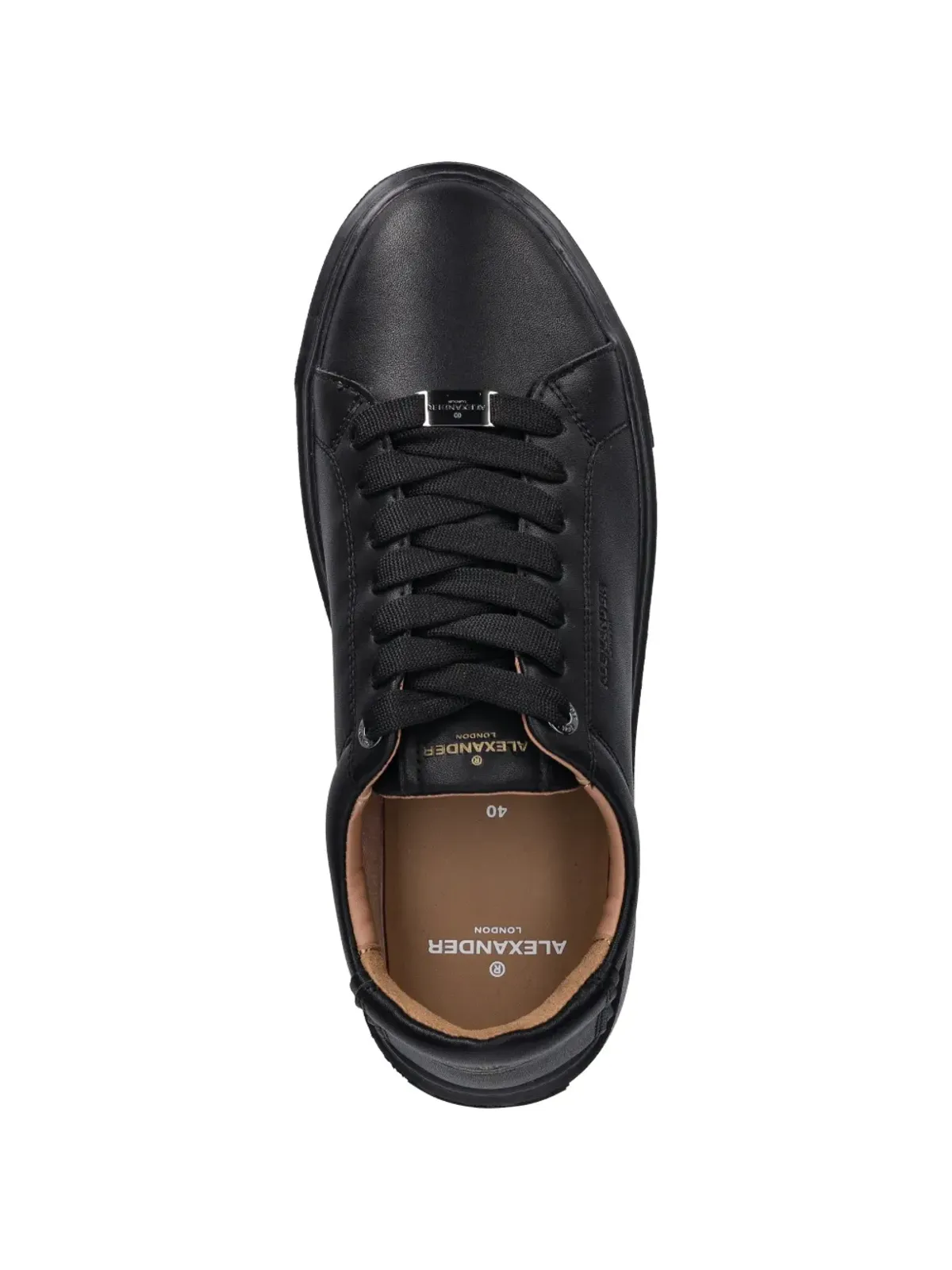 Alexander Smith London lace-up sneakers - Black - 画像4