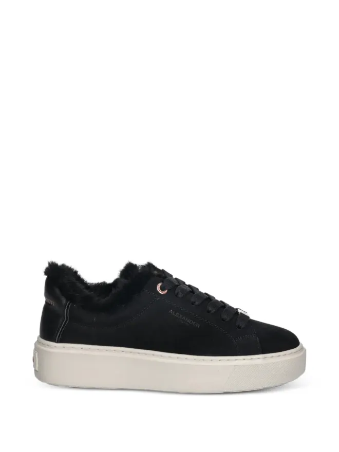 Alexander Smith Alexander Smith London ファー付きスニーカーの商品画像