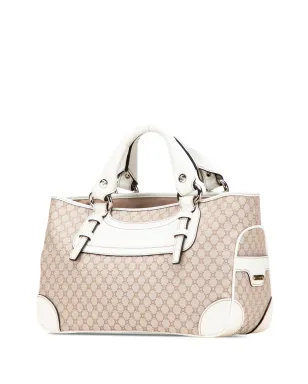 Celine Pre-Owned 2008 Macadam Canvas Boogie ハンドバッグ - ブラウン - サムネイル3