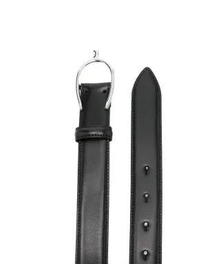 Briglia 1949 レザーベルト ブラック - サムネイル3