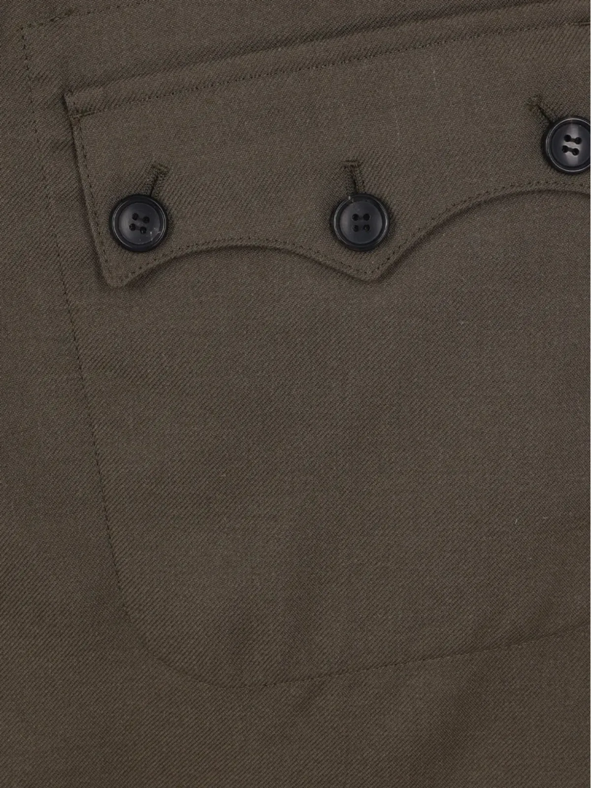 Comme des Garçons Homme Plus ラップディテールパンツ - 画像3