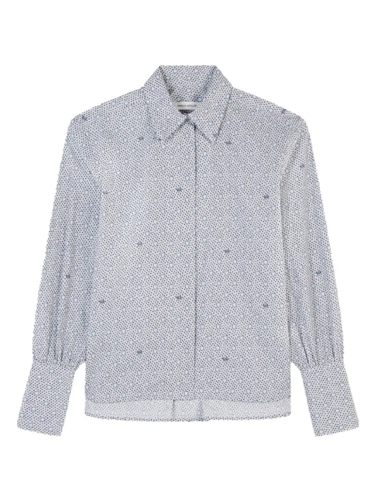 Maison Kitsuné フールラード柄シャツ - White - 画像1