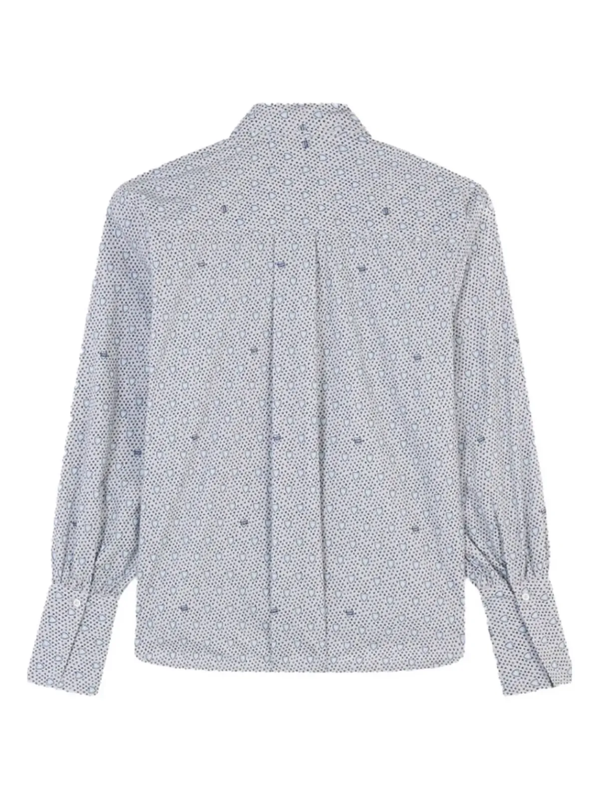 Maison Kitsuné フールラード柄シャツ - White - 画像4