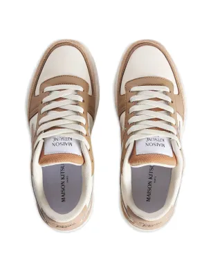 Maison Kitsuné チル フォックスアップリケ レースアップスニーカー - サムネイル3