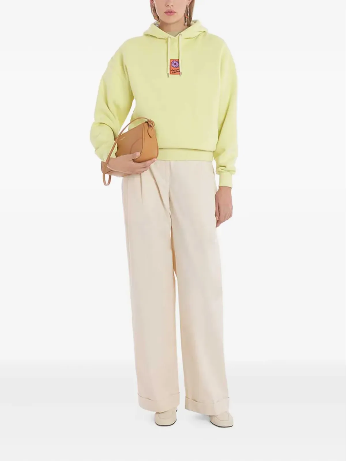 Maison Kitsuné ドローストリングフード付きパーカー - 画像2