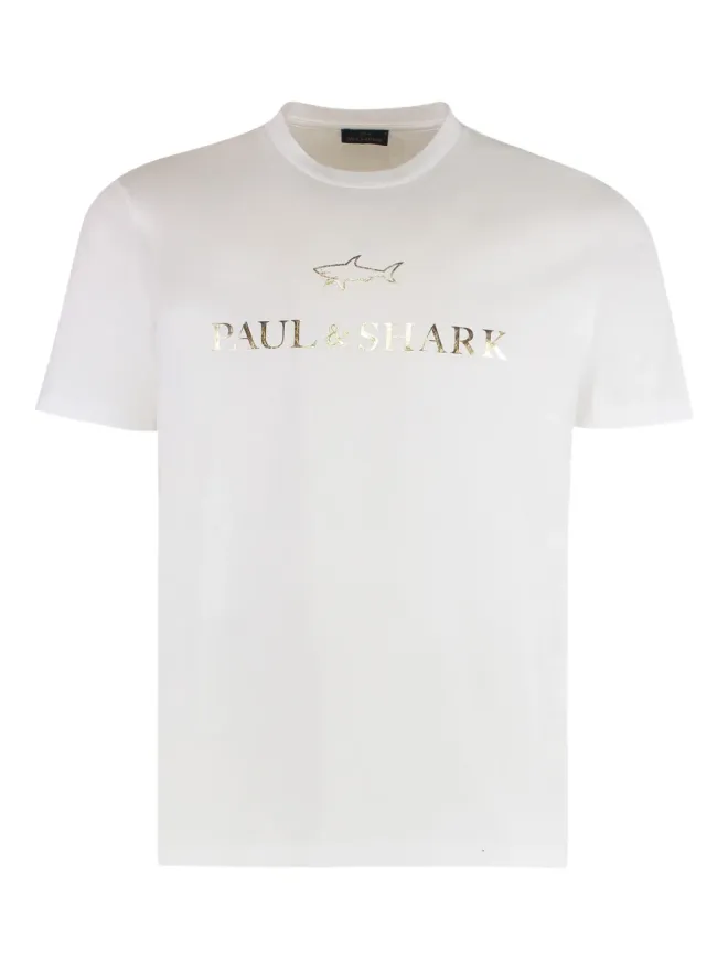 Paul & Shark Paul & Shark ロゴプリント ジャージーTシャツの商品画像