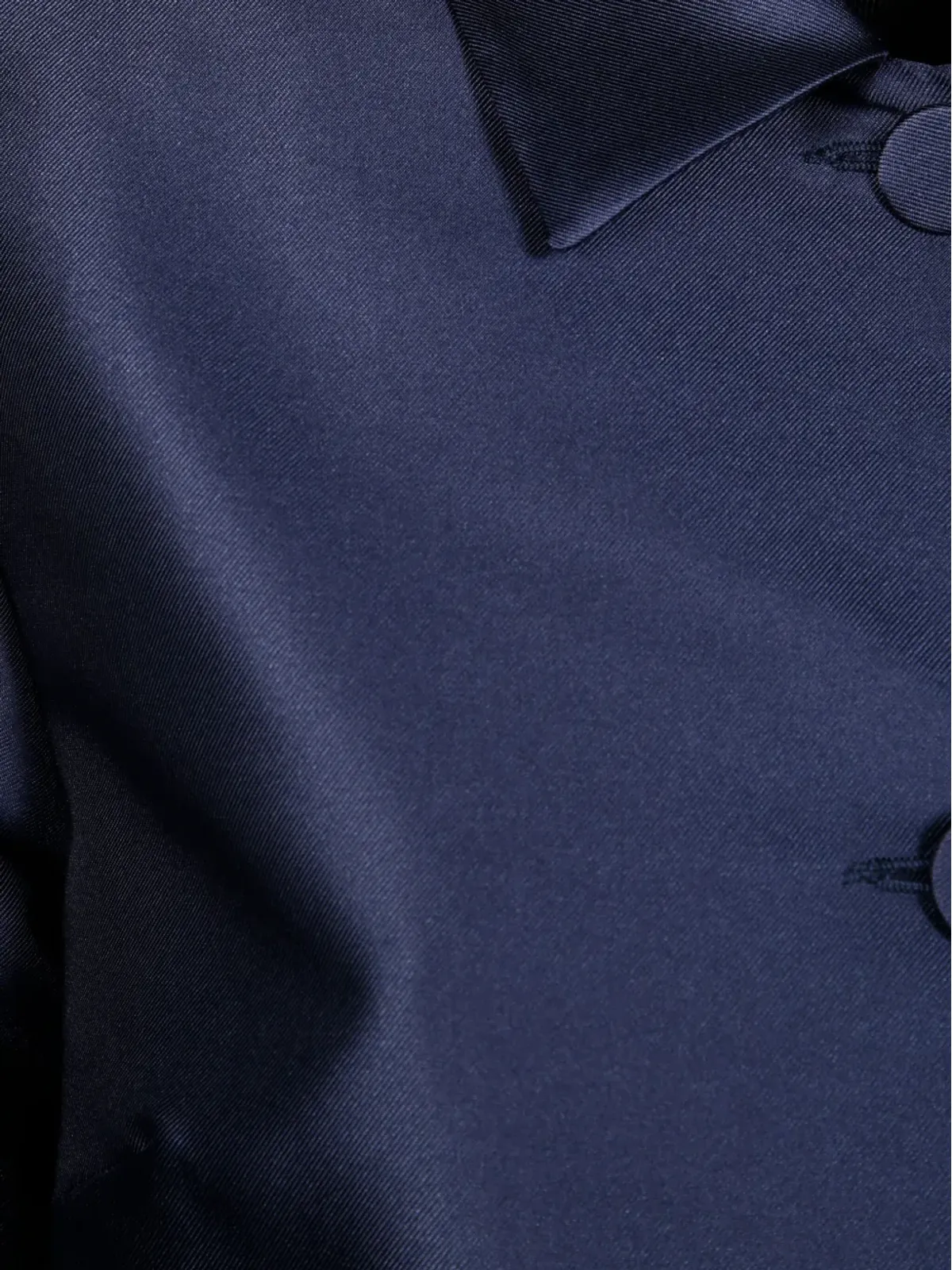 F.It buttoned coat - Blue - 画像3
