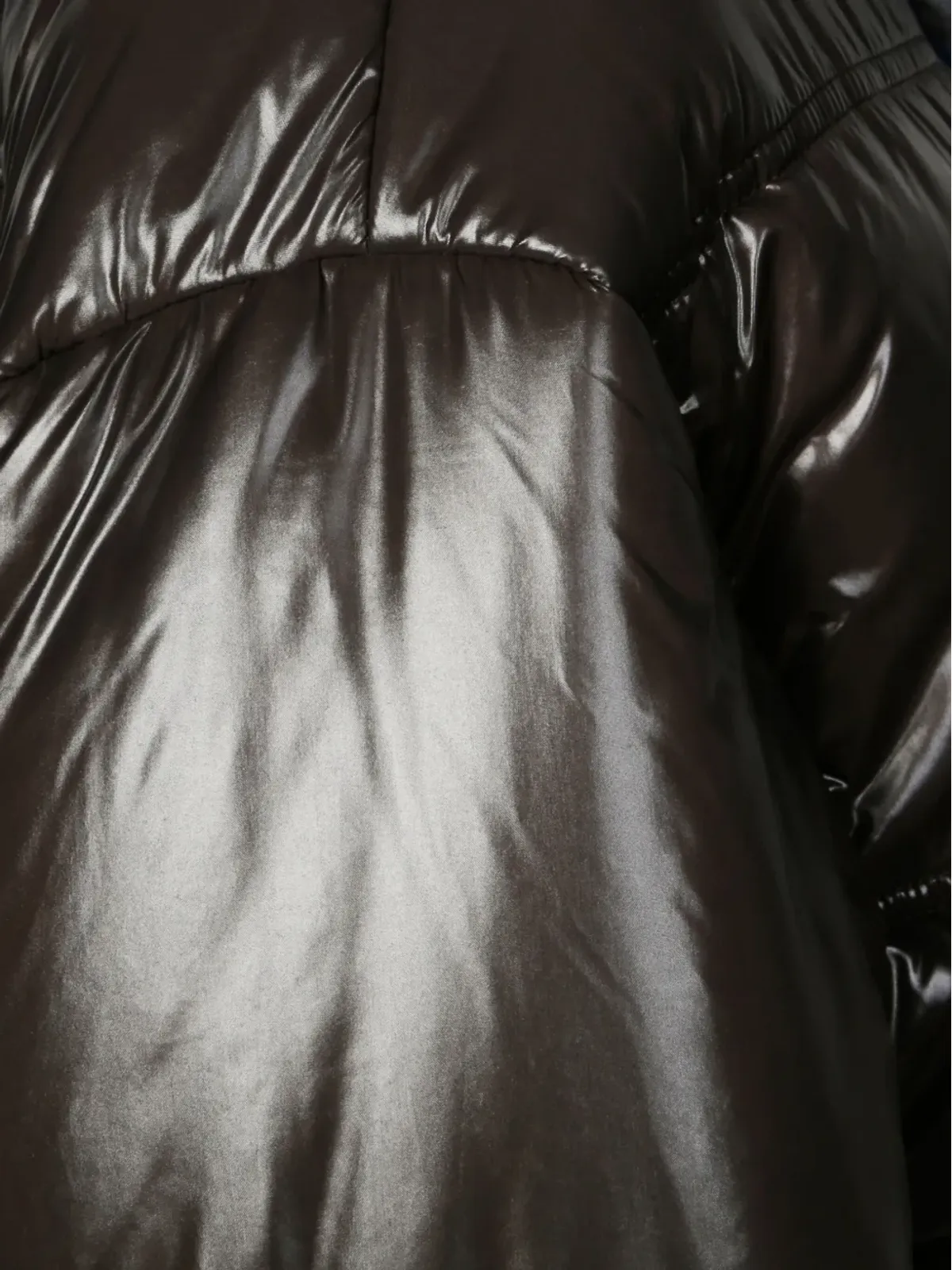 MARBELL Mikaela zip-up coat - Black - 画像3