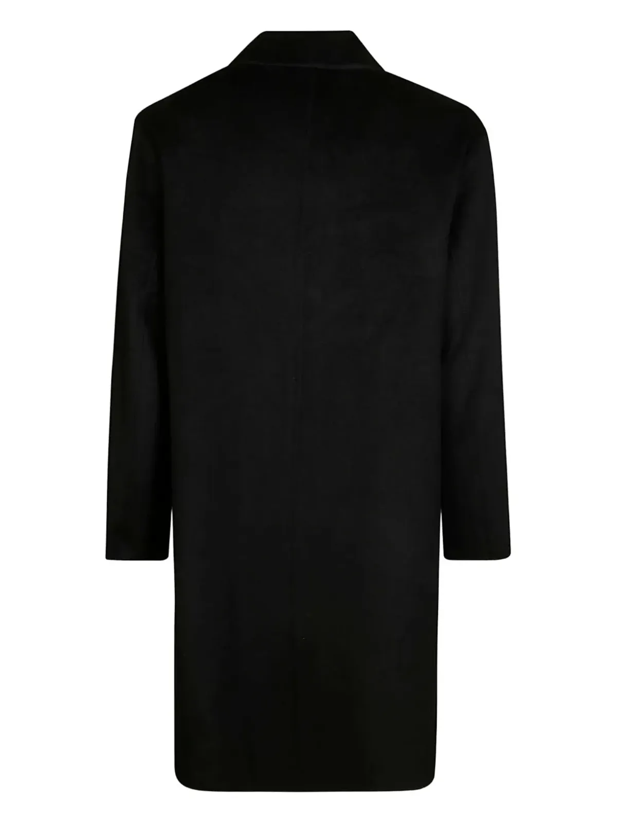 AMARÁNTO Over single-breasted coat - Black - 画像2