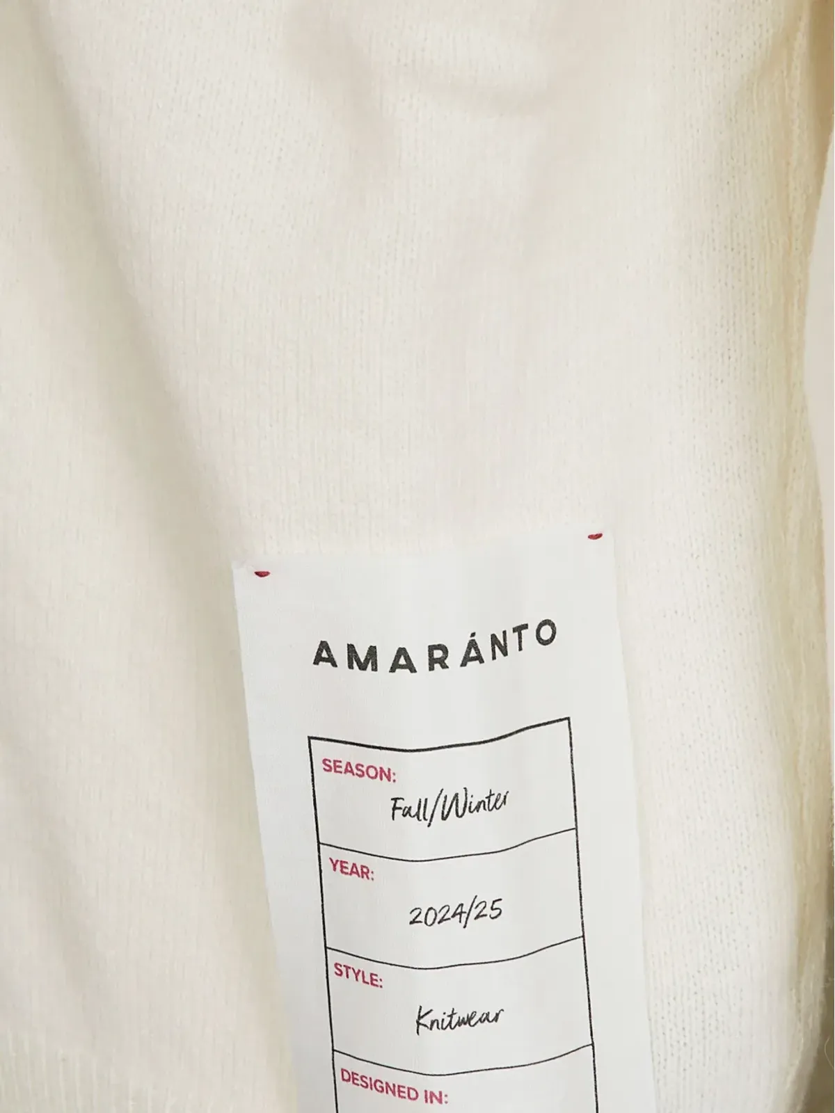 AMARÁNTO Rotture カーディガン - 画像3