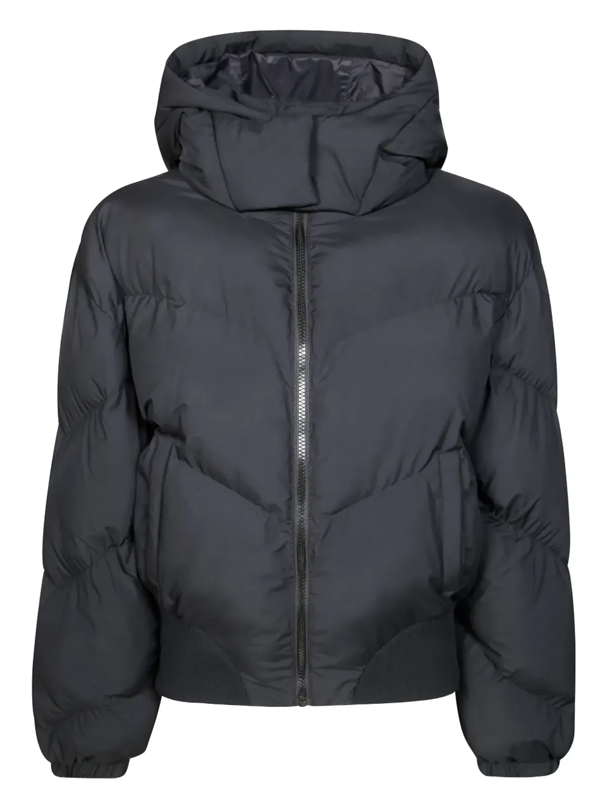Patrizia Pepe girl hooded jacket - Black - 画像1
