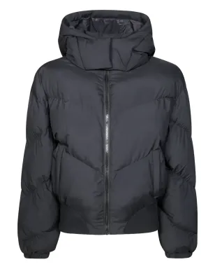 Patrizia Pepe girl hooded jacket - Black - サムネイル1