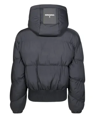 Patrizia Pepe girl hooded jacket - Black - サムネイル2