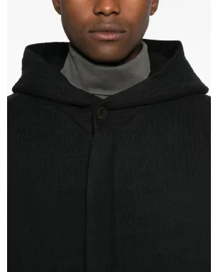 Individual Sentiments フ hooded coat ブラック - サムネイル5