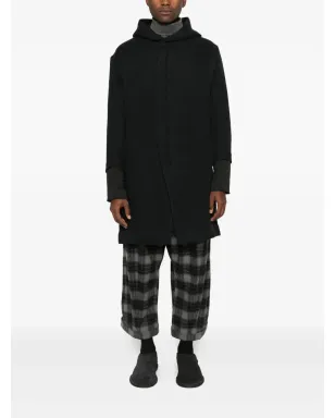 Individual Sentiments フ hooded coat ブラック - サムネイル2