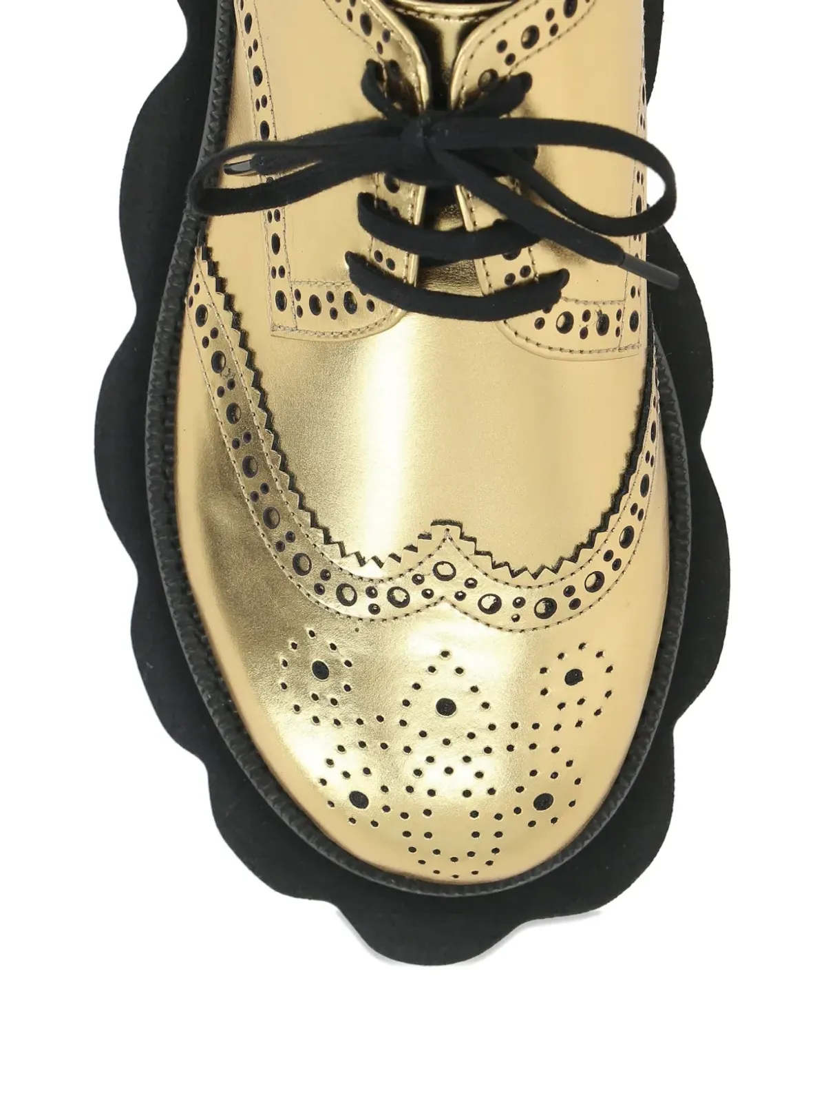 Comme des Garçons TAO フルブロッグ プラットフォーム ダービーシューズ - 画像4