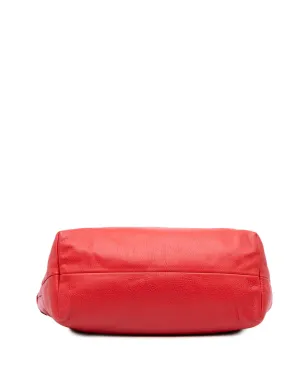 Gucci Pre-Owned レザー バンブー タッセル トートバッグ - サムネイル4