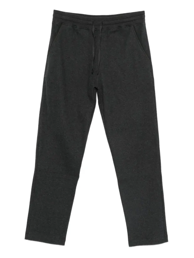 Canali Canali グレーのコットンブレンド トラックパンツの商品画像