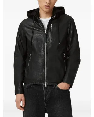 AllSaints アシュトン レザー ジャケット - サムネイル1