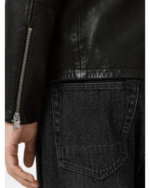 AllSaints アシュトン レザー ジャケット - サムネイル5