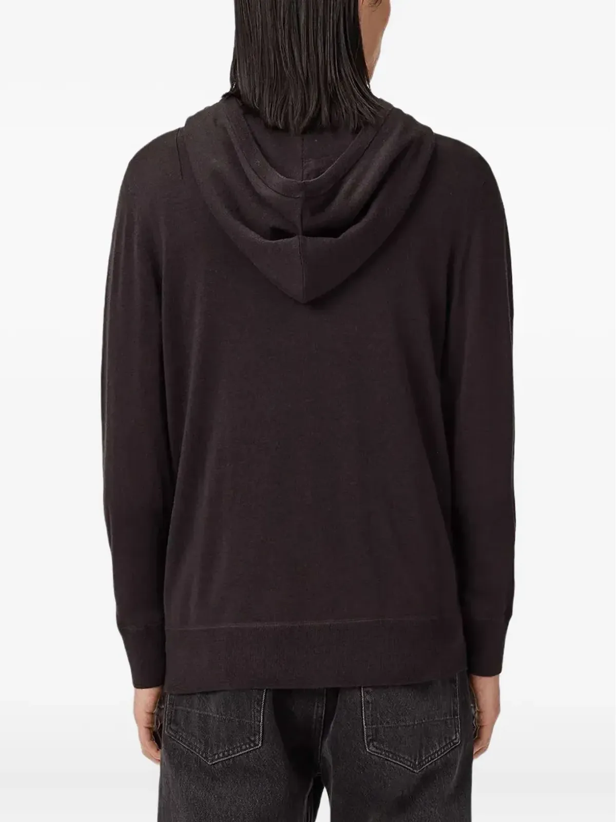 AllSaints モード ロゴディテール フーディ - 画像4