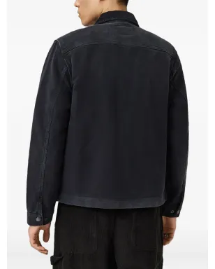 AllSaints Rothwell ジップアップジャケット - ブラック - サムネイル3