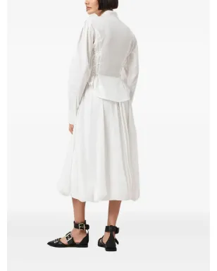 AllSaints Nia ドレープミディスカート - サムネイル3