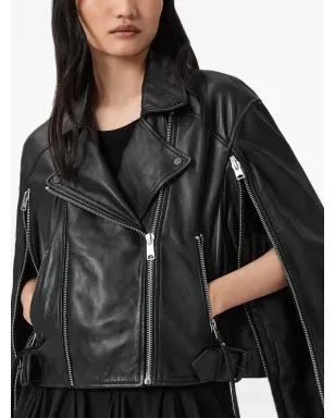 AllSaints Masone レザー バイカージャケット - サムネイル4