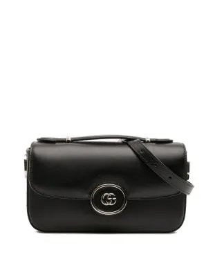 Gucci Pre-Owned ミニレザー ペティットGG サッチェル - サムネイル1