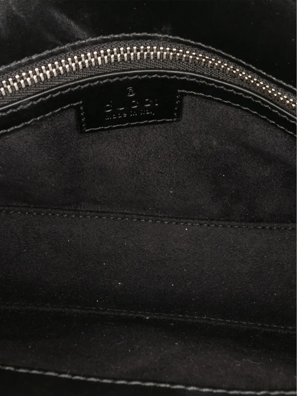 Gucci Pre-Owned ミニレザー ペティットGG サッチェル - 画像5