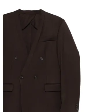 MARSEM ダブルブレストスーツ - Brown - サムネイル2