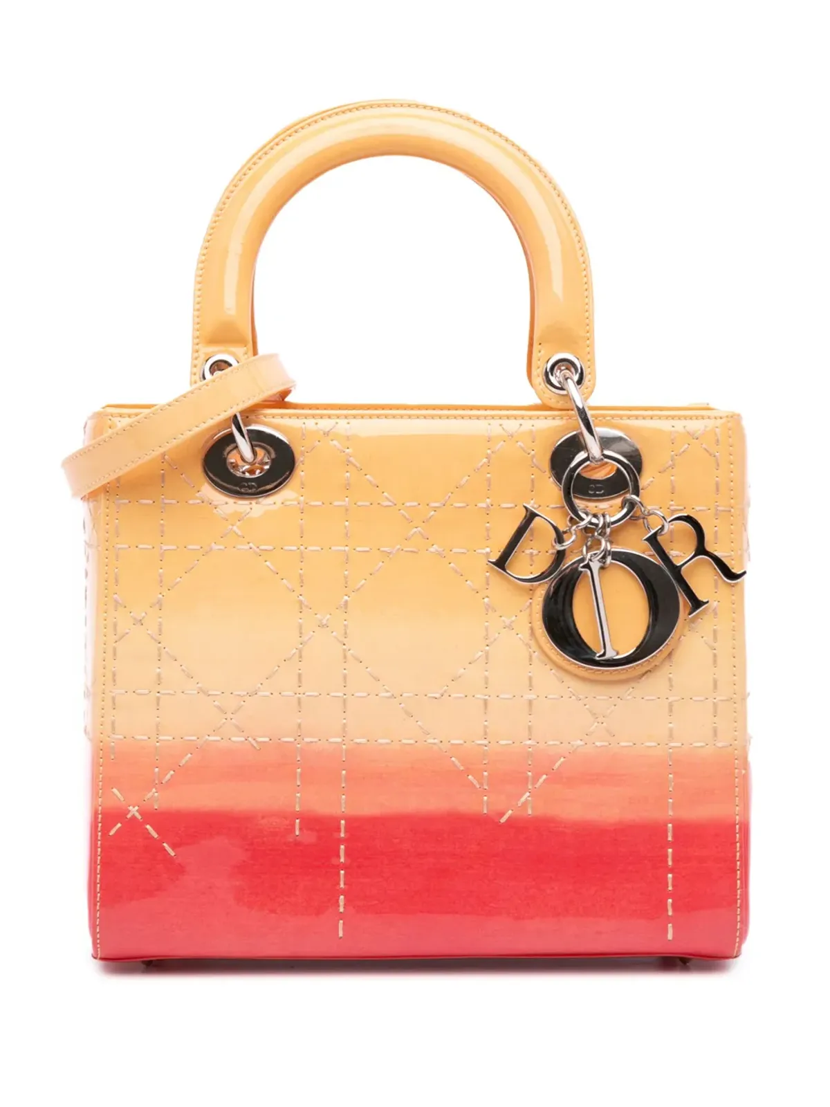 Christian Dior Pre-Owned レディ ディオール サッチェル - 画像1