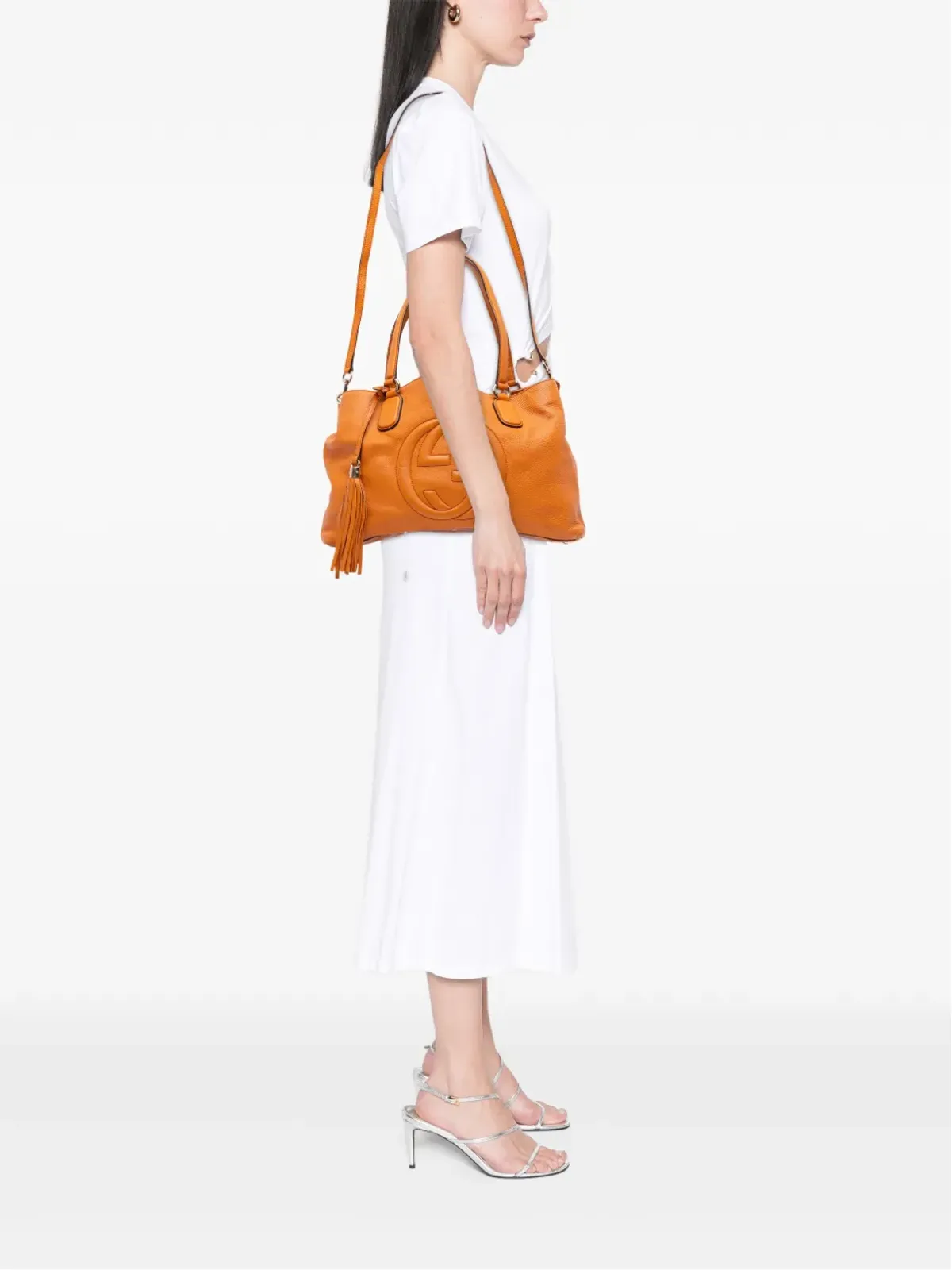 Gucci Pre-Owned ソーホー ワーキング サッチェル - 画像2