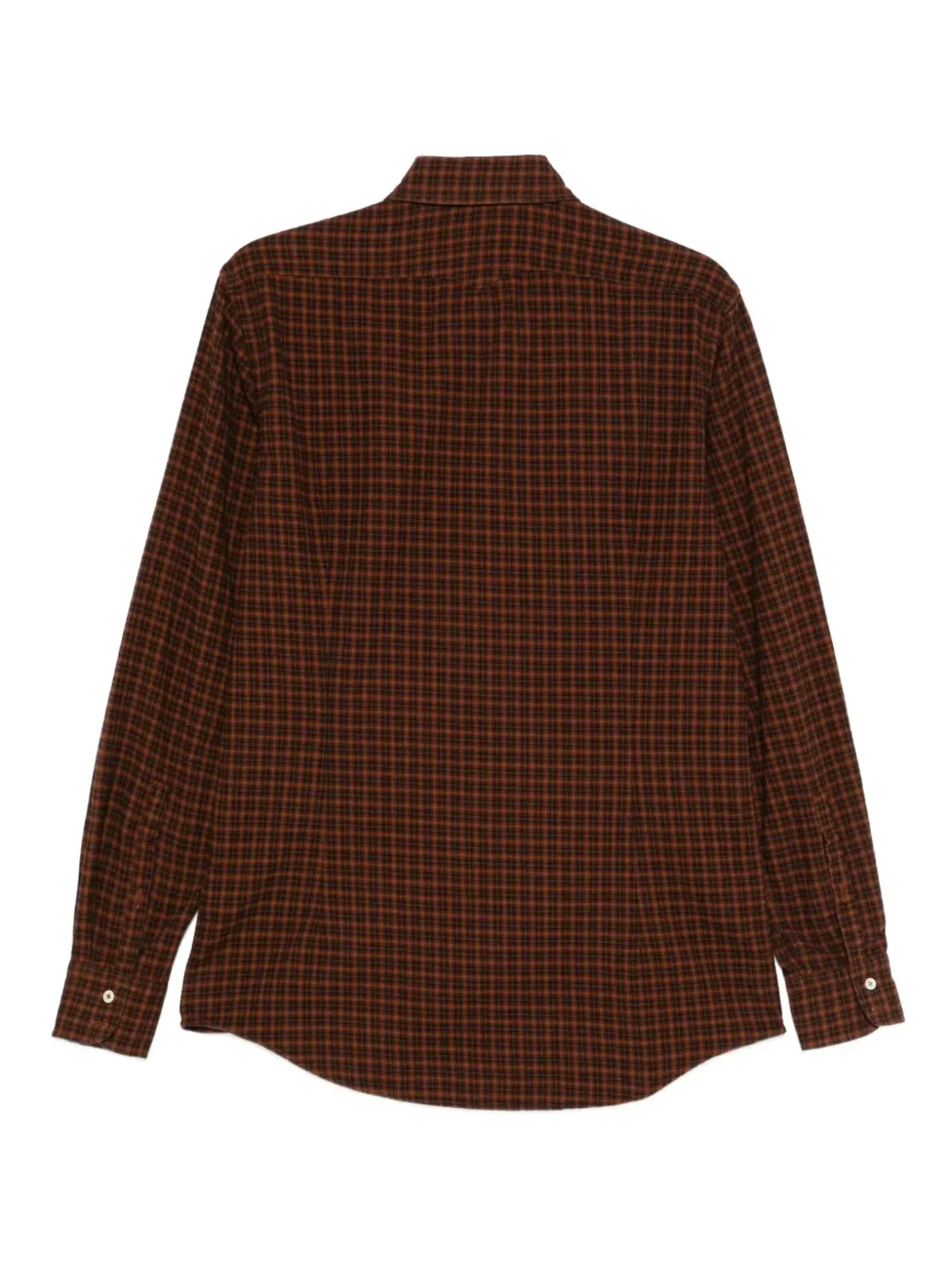 Massimo Alba Canary shirt - Brown - 画像2