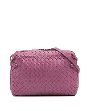 Bottega Veneta Pre-Owned 2012-2025 Nappa Intrecciato Nodini crossbody bag - Pink - サムネイル1