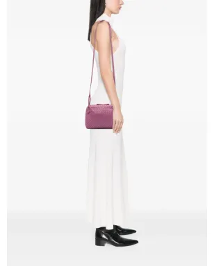 Bottega Veneta Pre-Owned 2012-2025 Nappa Intrecciato Nodini crossbody bag - Pink - サムネイル2