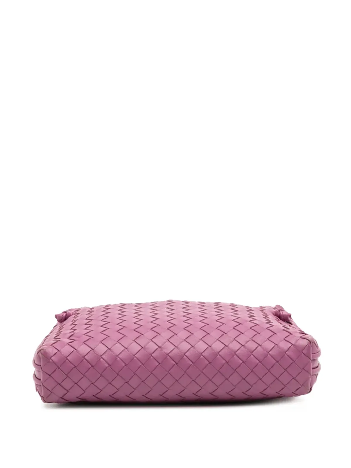 Bottega Veneta Pre-Owned 2012-2025 Nappa Intrecciato Nodini crossbody bag - Pink - 画像4